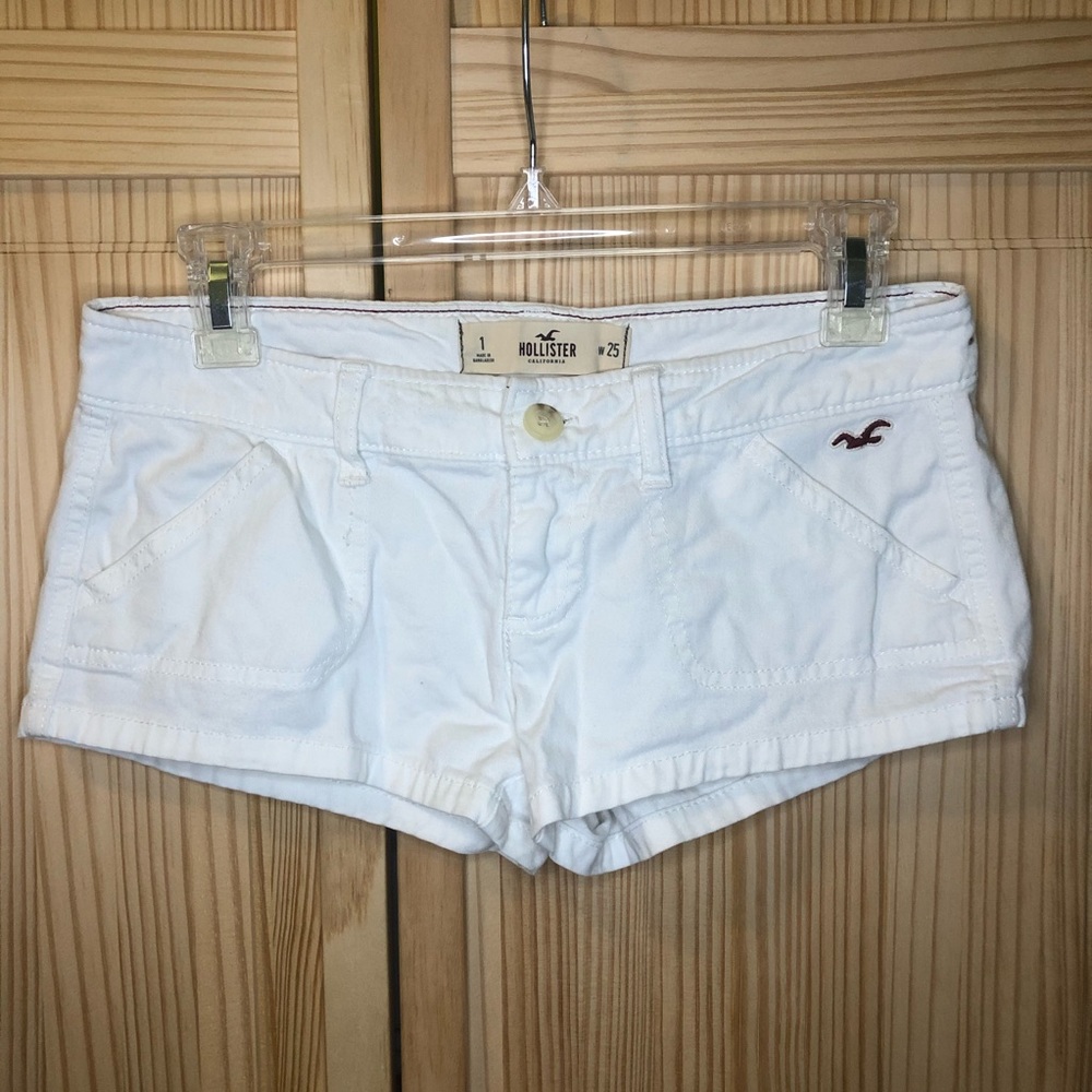 Hollister White Shorts